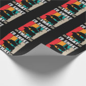 BBQ肉好き豚肉チキン牛グリルバーベキュー ラッピングペーパー (角)