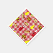 BBQ誕生日紙ナプキンス スタンダードカクテルナプキン (角)