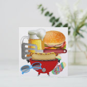 BBQ調理師アウト – 7月4日 招待状 (スタンド正面)