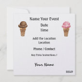 BBQ調理師アウト！SRF 招待状 (裏面)