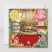 BBQ調理師アウト！SRF 招待状 (正面)