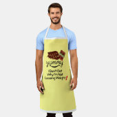 BBQ重量損失エプロンおもしろい – グリルマスターギフト エプロン (着用した状態)