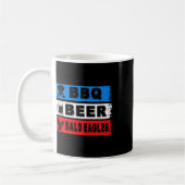 Bbq1 コーヒーマグカップ (左)