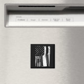 Bbq アメリカ国旗 愛国心 7月4日 マスターチェフ マグネット (インサイチュ (食洗機))