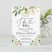BBQ ウェディングプロポーズパーティーの招待状 案内状 (スタンド正面)