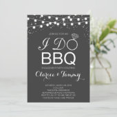 BBQ ウェディング インビテーション / BBQ 婚約パーティー (スタンド正面)