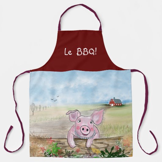 BBQ エプロン (正面)