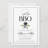 BBQ カップルシャワーのご招待　グリル＆チル 招待状 (正面)