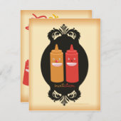 BBQ、キッズ·パーティー、ホット·ドッグなどの招待状 招待状 (正面/裏面)