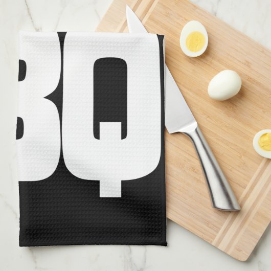 BBQ キッチンタオル (四つ折り)