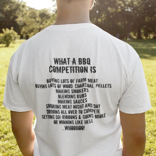 BBQ コンペティションとは Tシャツ
