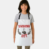BBQ、スモーク&グリル – 喫煙熱 エプロン (インサイチュ)