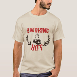 BBQ、スモーク&グリル – 喫煙熱 Tシャツ