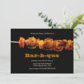 BBQ/バーベキューパーティの招待状 招待状 (スタンド正面)