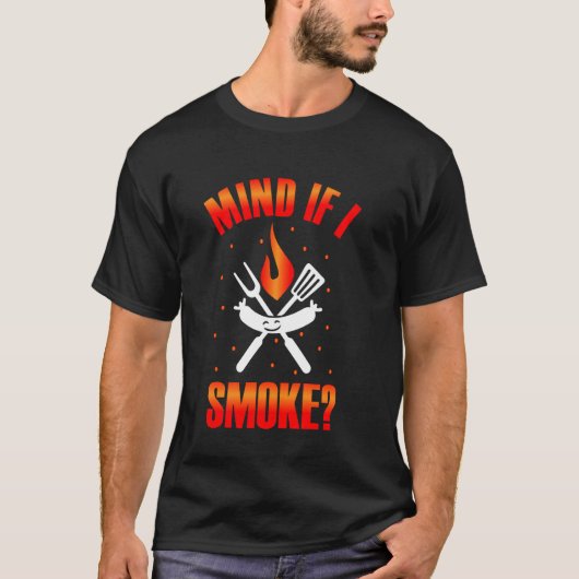 BBQ バーベキュー グリル シェフ グリル M Tシャツ (正面)