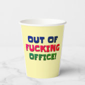 BBQ、パーティー紙カップ 紙コップ (裏面)