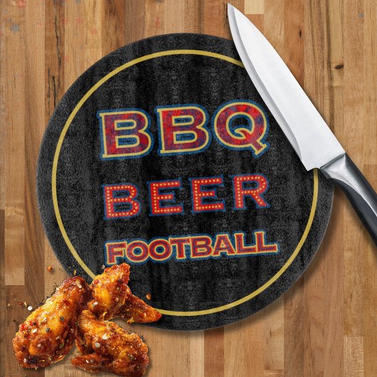 BBQ ビール フットボール ファン ボード
