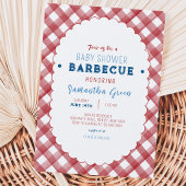 BBQ ベビーシャワー 招待状