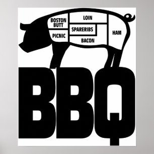 BBQ ポスター