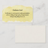 BBQ 付属カード エンクロージャーカード (正面/裏面)