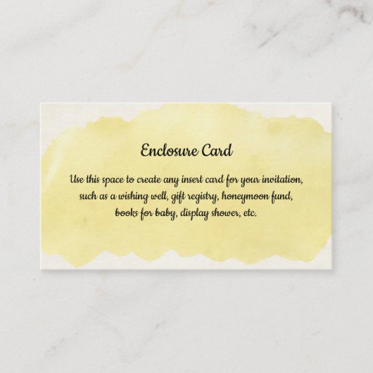 BBQ 付属カード エンクロージャーカード (正面)