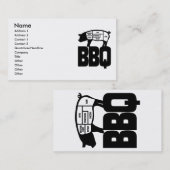 BBQ 名刺 (正面/裏面)