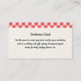 BBQ 封筒カード エンクロージャーカード