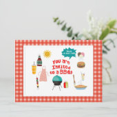 BBQ/屋外パーティーがおもしろいに参加! 招待状 (スタンド正面)