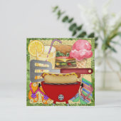 BBQ – 年度末パーティー!SRF 招待状 (スタンド正面)