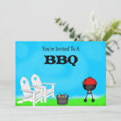 BBQ 招待状 (スタンド正面)