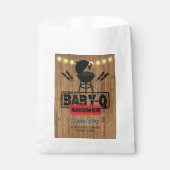 BBQ-素朴ベビーグリルベビーシャワー フェイバーバッグ (正面)