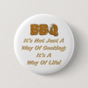 BBQ 缶バッジ