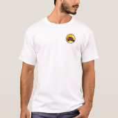 BBQ「肉」と挨拶Tシャツ Tシャツ (正面)