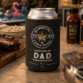 Bbq 面白い バーベキュー お父さん 写真 父の日 缶クーラー
