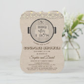 BBQ After I'S Linen String Lights Grill 招待状 (スタンド正面)