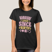 BBQ Barbecue lover since birth Tシャツ (正面)