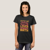 BBQ Barbecue lover since birth Tシャツ (正面フル)