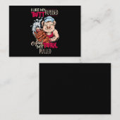 BBQ|BBQグリルマスターお尻のラビング&ポーク引き 名刺 (正面/裏面)