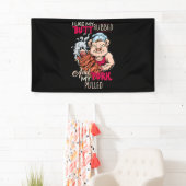 BBQ|BBQグリルマスターお尻のラビング&ポーク引き 横断幕 (インサイチュ)