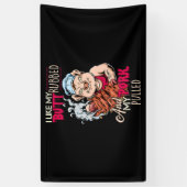 BBQ|BBQグリルマスターお尻のラビング&ポーク引き 横断幕 (縦)