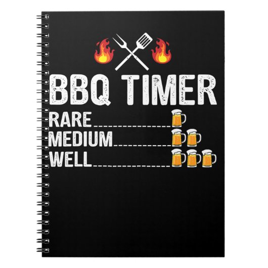 BBQ | BBQ タイマー 飲酒 グリル グリル ビール ノートブック (正面)