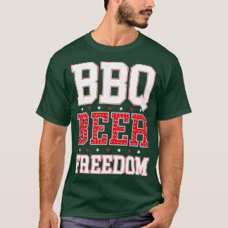 BBQ BEER FREEDOM   (2)  Tシャツ