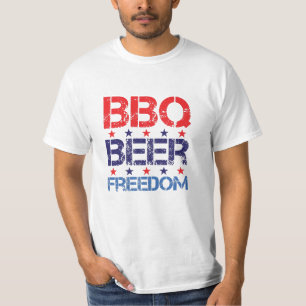 BBQ Beer Freedom T-Shirt、BBQ Lover、Celeration 2020 Tシャツ
