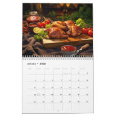 BBQ Calendar 2026 – From Ribs To Veggies カレンダー (1月 2026)