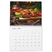 BBQ Calendar 2026 – From Ribs To Veggies カレンダー (1月 2027)