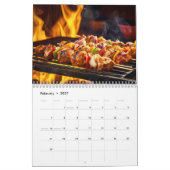 BBQ Calendar 2026 – From Ribs To Veggies カレンダー (2月 2027)