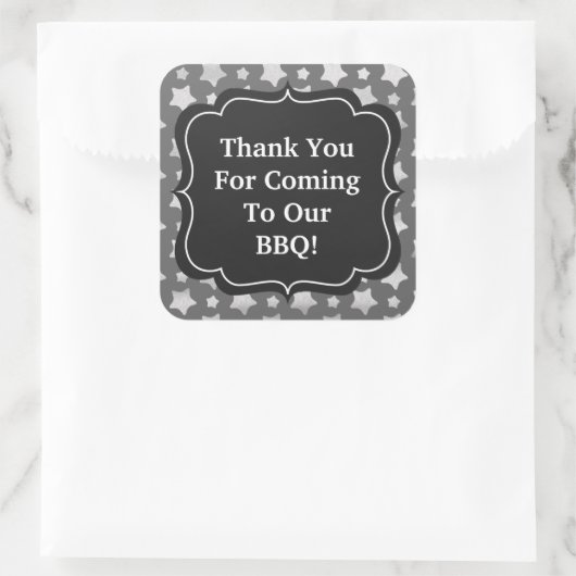 BBQ Chaulkボフェイクードシール スクエアシール (バッグ)