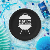 BBQ ChillinおよびGrillinのプレート ペーパープレート (パーティー)