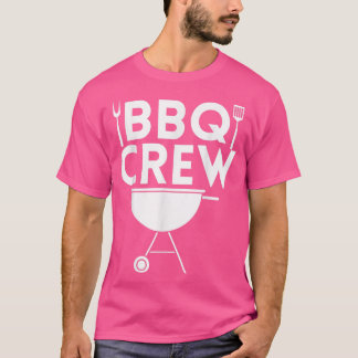 BBQ CREW Grill Chef Cook Squad Cooking Summer Gril Tシャツ