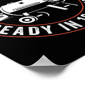 Bbq Dad Funny Smoking Meat Smoker Barbecue Dad App ポスター (角)